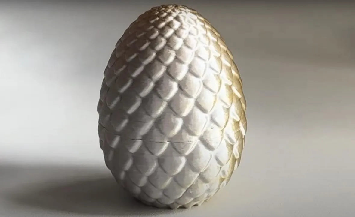 Threaded Dragon Egg, Great for Easter and Gifts