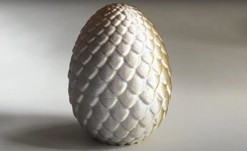 Threaded Dragon Egg, Great for Easter and Gifts